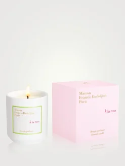 À La Rose Candle