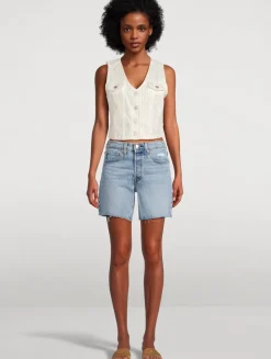 501® Mid-Thigh Denim Shorts