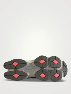 9060 Suede And Mesh Sneakers