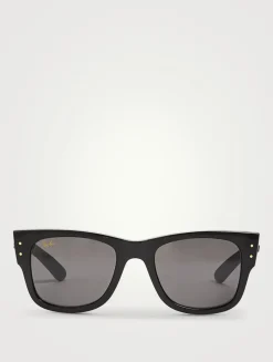 A$AP ROCKY Blacked Out Collection 0RB0840SF Mega Wayfarer Square Sunglasses