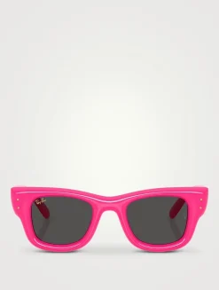 A$AP ROCKY 0RB4940 Wayfarer Puffer Square Sunglasses