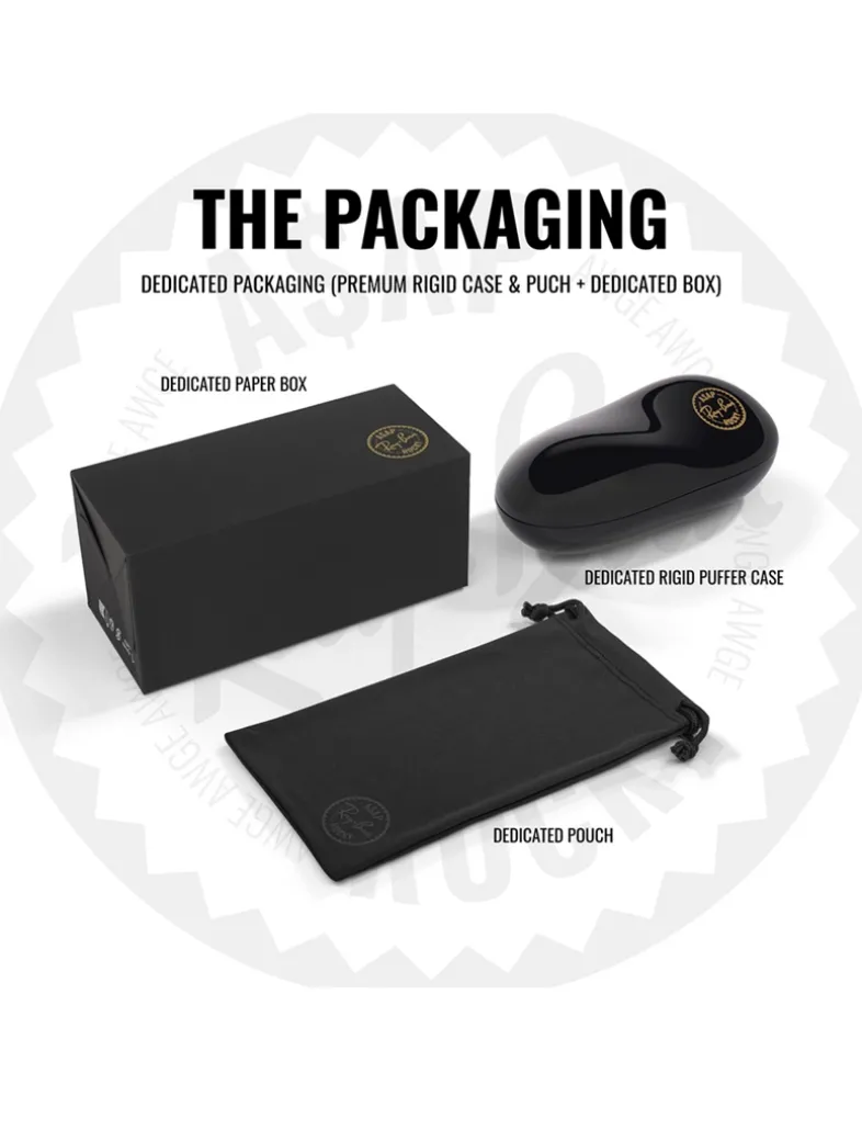 A$AP ROCKY 0RB4940 Wayfarer Puffer Square Sunglasses