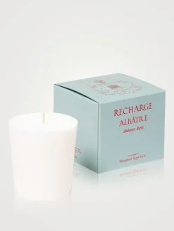 Abd El Kader Alabaster Candle - Refill