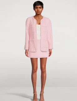 Adalena Tweed Mini Skirt