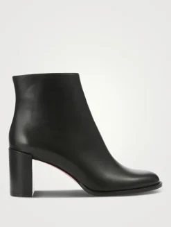 Adoxa Leather Ankle Boots