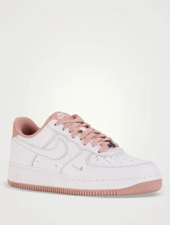 Air Force 1 '07 Mini Jewel Leather Sneakers