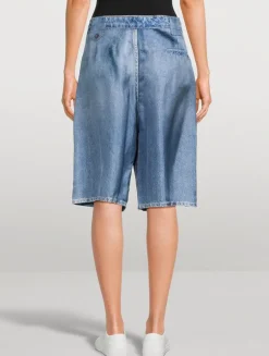 ALOE Trompe L'œil Silk Shorts