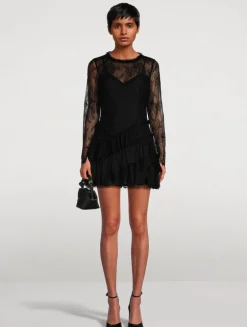 Amberleigh Lace Mini Dress