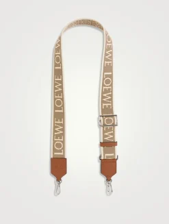 Anagram Jacquard Canvas Strap