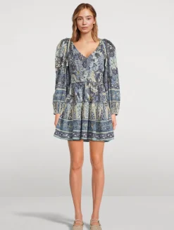 Anika Printed Mini Dress