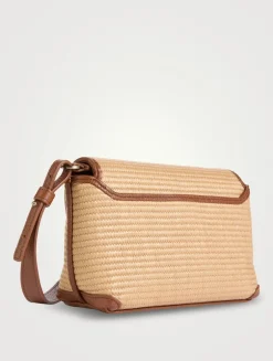 Anouk Day Raffia Crossbody Bag