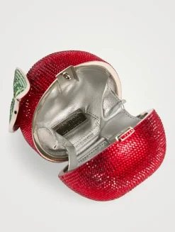 Apple Sweetie Crystal Clutch