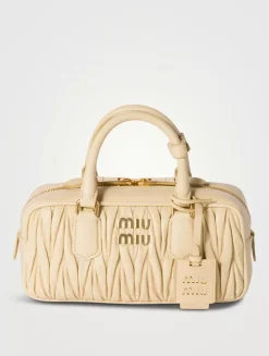 Arcadie Matelassé Nappa Leather Bag