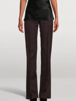 Archive Stripe Wool Trousers