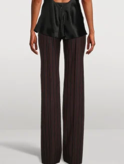 Archive Stripe Wool Trousers