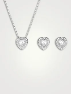 Ariana Grande x Swarovski Crystal Necklace And Earrings Set