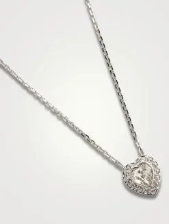 Ariana Grande x Swarovski Crystal Heart Pendant Necklace