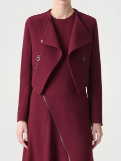 Ariel Asymmetric Biker Jacket