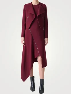 Ariel Asymmetric Biker Jacket