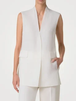 Artina Silk Organza Vest