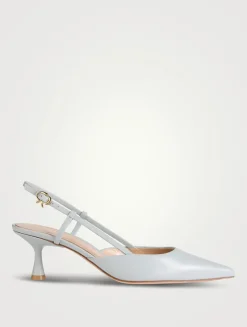Ascent Leather Slingback Pumps