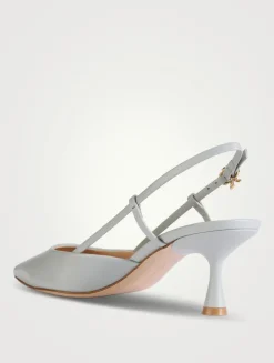 Ascent Leather Slingback Pumps