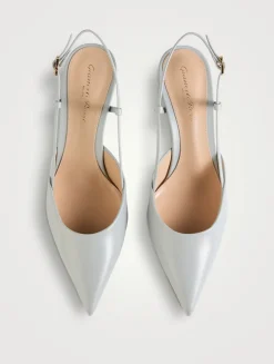 Ascent Leather Slingback Pumps