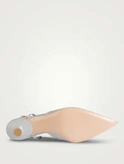 Ascent Leather Slingback Pumps