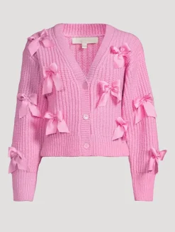 Ashtan Bow-Trimmed Cardigan