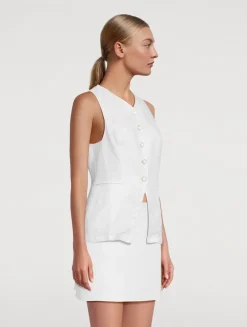 Aspen Linen Vest