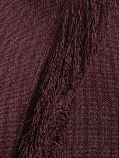 Astrid Fringe Knit Maxi Skirt