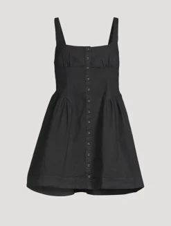 Astrid Oxford Mini Dress