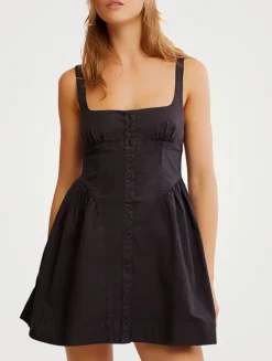 Astrid Oxford Mini Dress