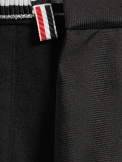 Asymmetric Cashmere Midi Skirt