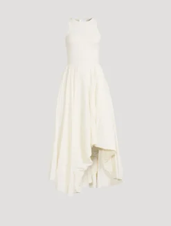 Asymmetric Midi Dress