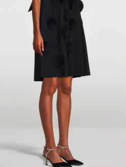 Autumn Crystal Satin Pumps