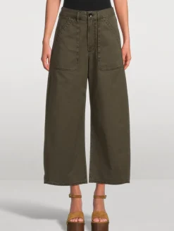 Ayla Cropped Cargo Pants