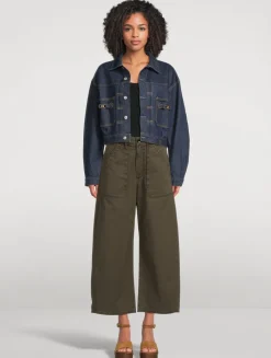 Ayla Cropped Cargo Pants