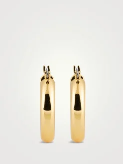 Baby Amalfi Tube Hoop Earrings