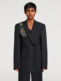 Bafy Embellished Wool Blazer