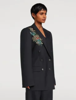 Bafy Embellished Wool Blazer