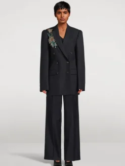 Bafy Embellished Wool Blazer