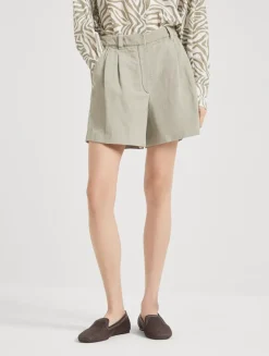 Baggy Shorts With Monili