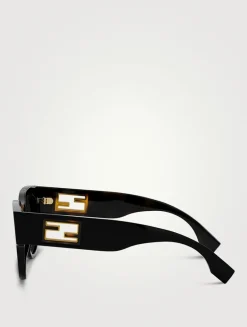 Baguette Round Sunglasses