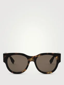 Baguette Round Sunglasses