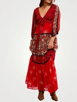 Bali Laurel Maxi Dress In Floral Print