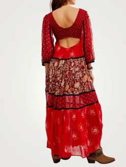 Bali Laurel Maxi Dress In Floral Print