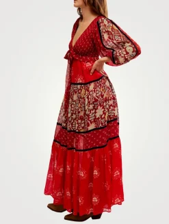 Bali Laurel Maxi Dress In Floral Print