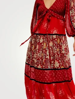 Bali Laurel Maxi Dress In Floral Print