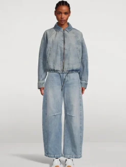 Balloon Denim Jacket